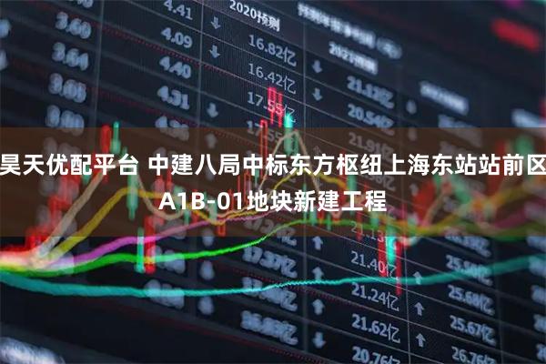 昊天优配平台 中建八局中标东方枢纽上海东站站前区A1B-01地块新建工程
