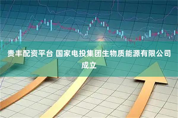 贵丰配资平台 国家电投集团生物质能源有限公司成立